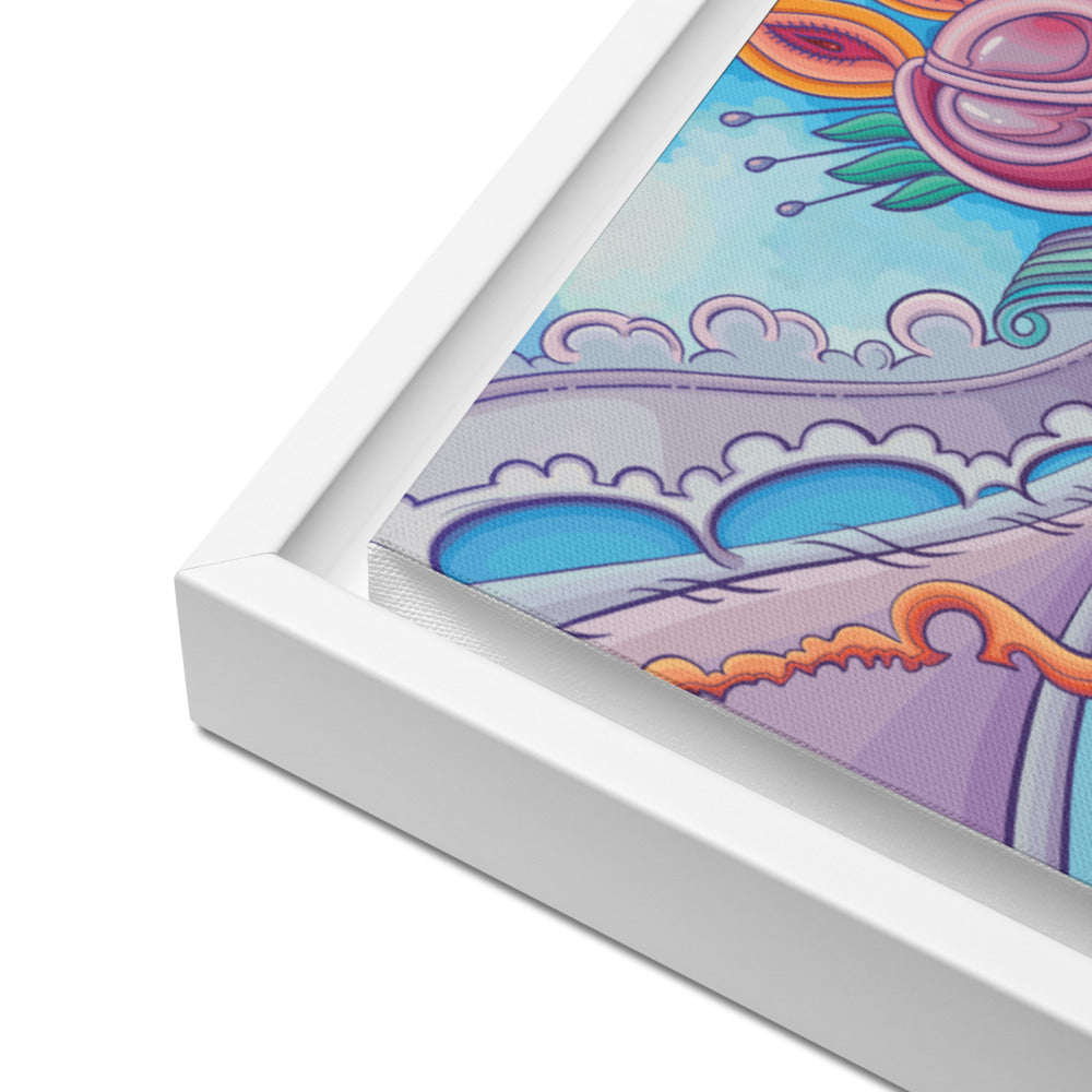 Framed canvas Renacer 24″×36″